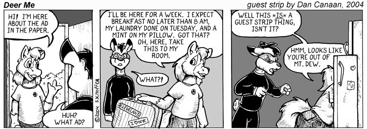 Deer Me 54 - Guest Comic by Dan Canaan