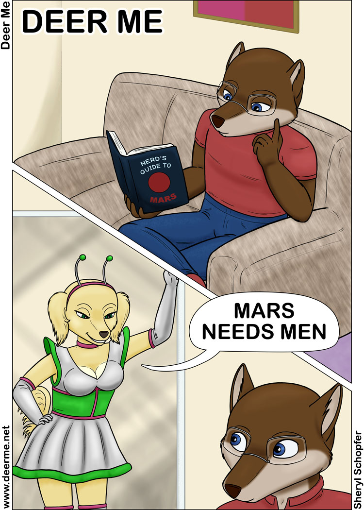Deer Me Presents: Mars Needs Men - 1